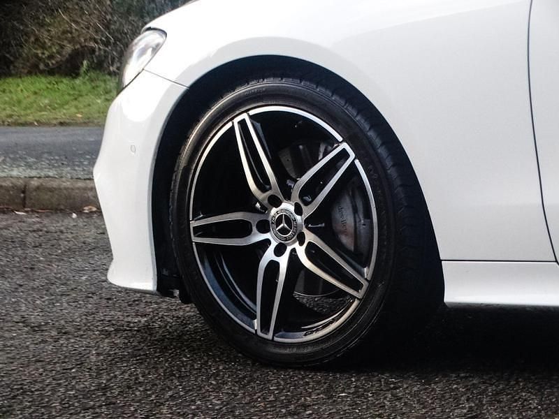 Used Mercedes E220 AMG line 194 HP (142 kW) 2018 White Cabriolet