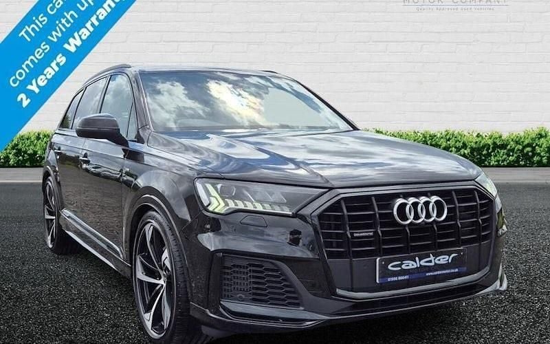 Black Used 2022 Audi Q7 Black Edition SUV | £40,750 (Fair price) - Image 1/4