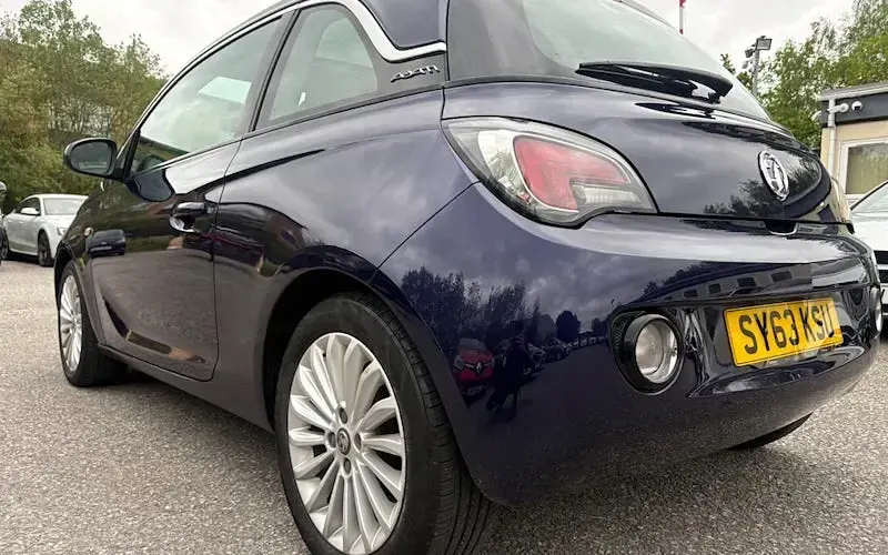 Used Vauxhall Adam Glam 87 HP (63 kW) 2013 Blue Hatchback
