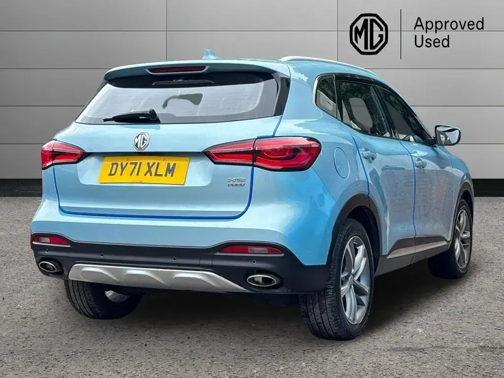 Used MG HS 258 HP (189 kW) 2021 Blue SUV
