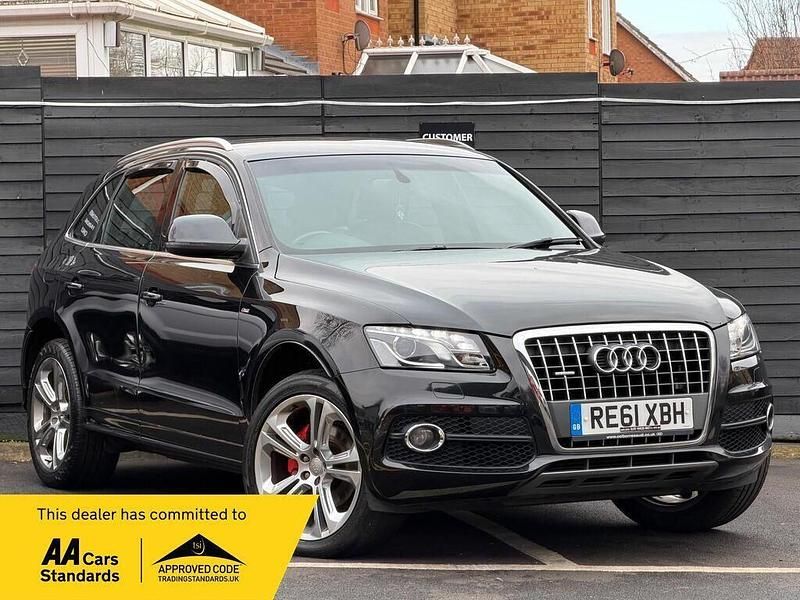 Black Used 2012 Audi Q5 S-Line SUV | £7,899 (Fair price) - Image 1/4