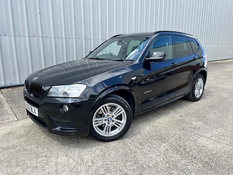 Black Used 2012 BMW X3 M Sport SUV | £6,000 (Fair price) - Image 1/4