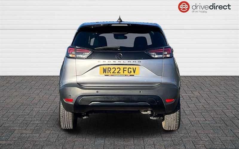 Used Vauxhall Crossland GS Line 110 HP (80 kW) 2022 Grey SUV