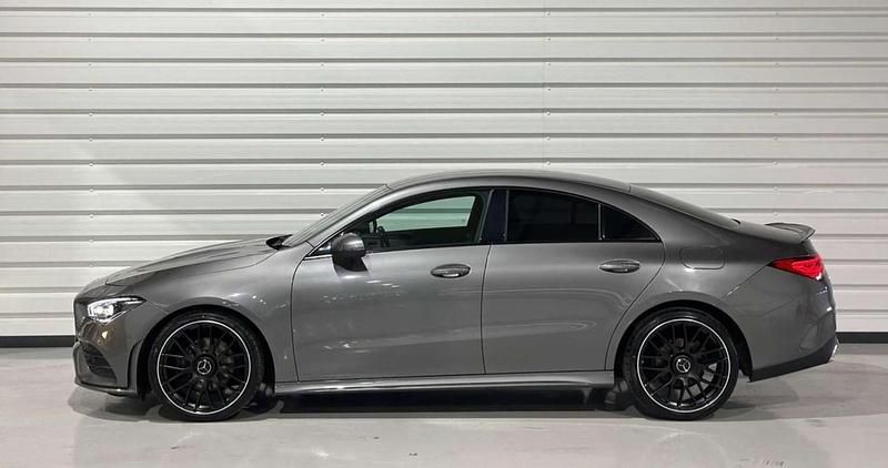 Used Mercedes CLA200 AMG line 163 HP (119 kW) 2021 Grey Coupe