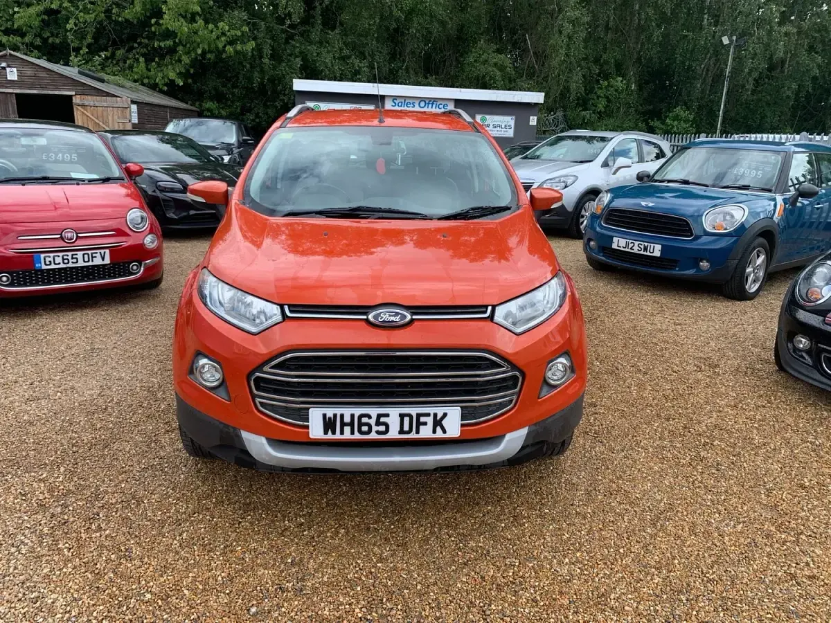 Used Ford Ecosport Titanium 2016 Red SUV