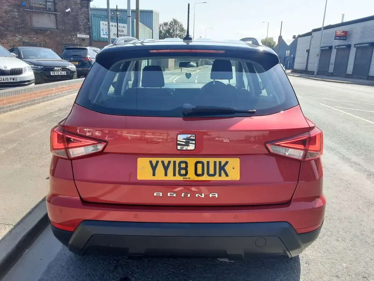 Used Seat Arona SE Technology 2018 Red SUV
