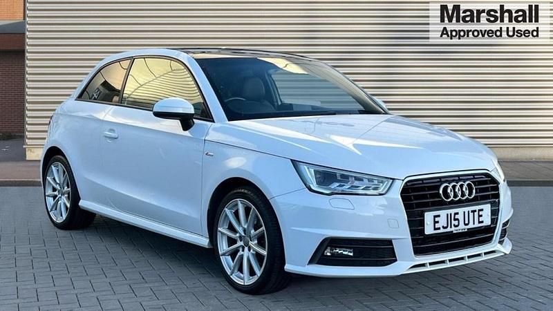 White Used 2015 Audi A1 S-Line Hatchback | £8,601 (Fair price) - Image 1/4