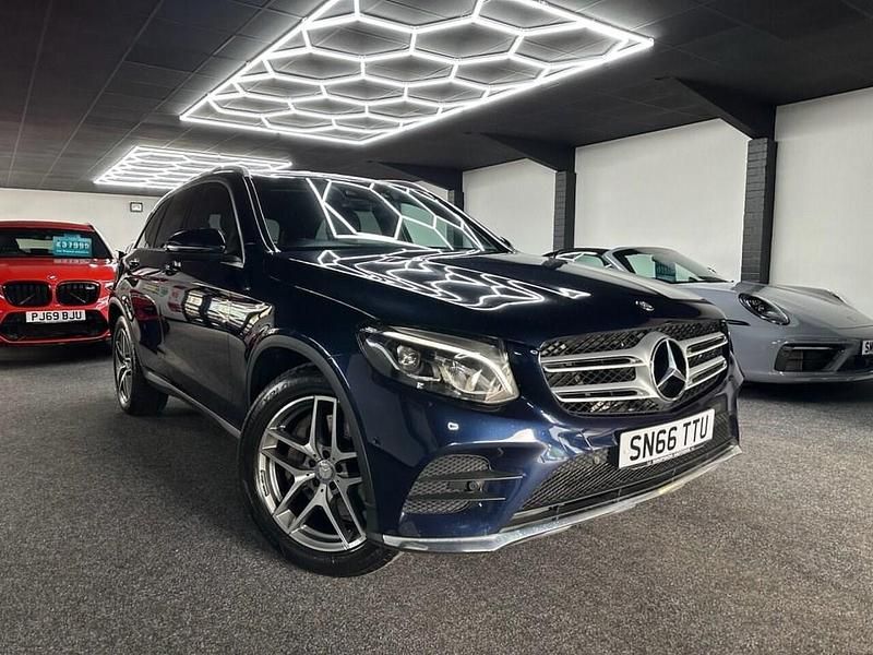 Blue Used 2016 Mercedes GLC220 AMG line SUV | £14,995 (Fair price) - Image 1/4