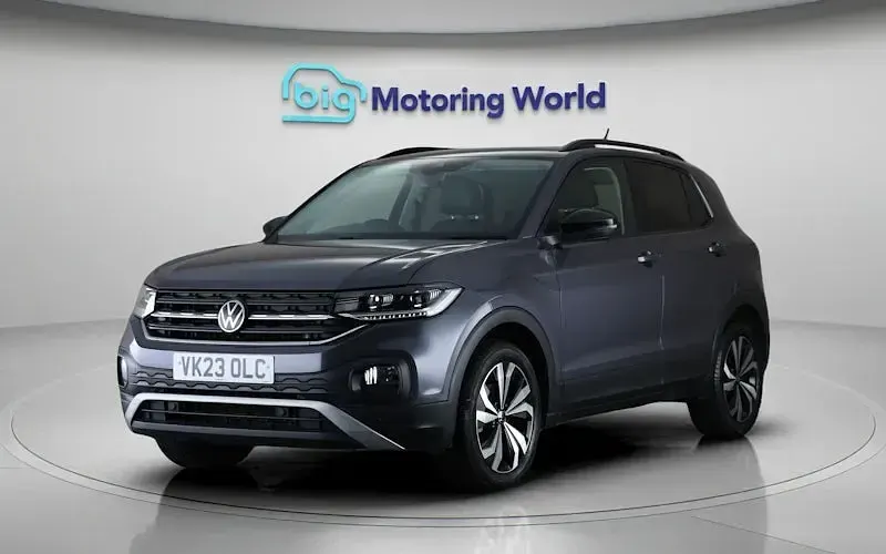 Used VW T-Cross Black Edition 110 HP (80 kW) 2023 Grey SUV