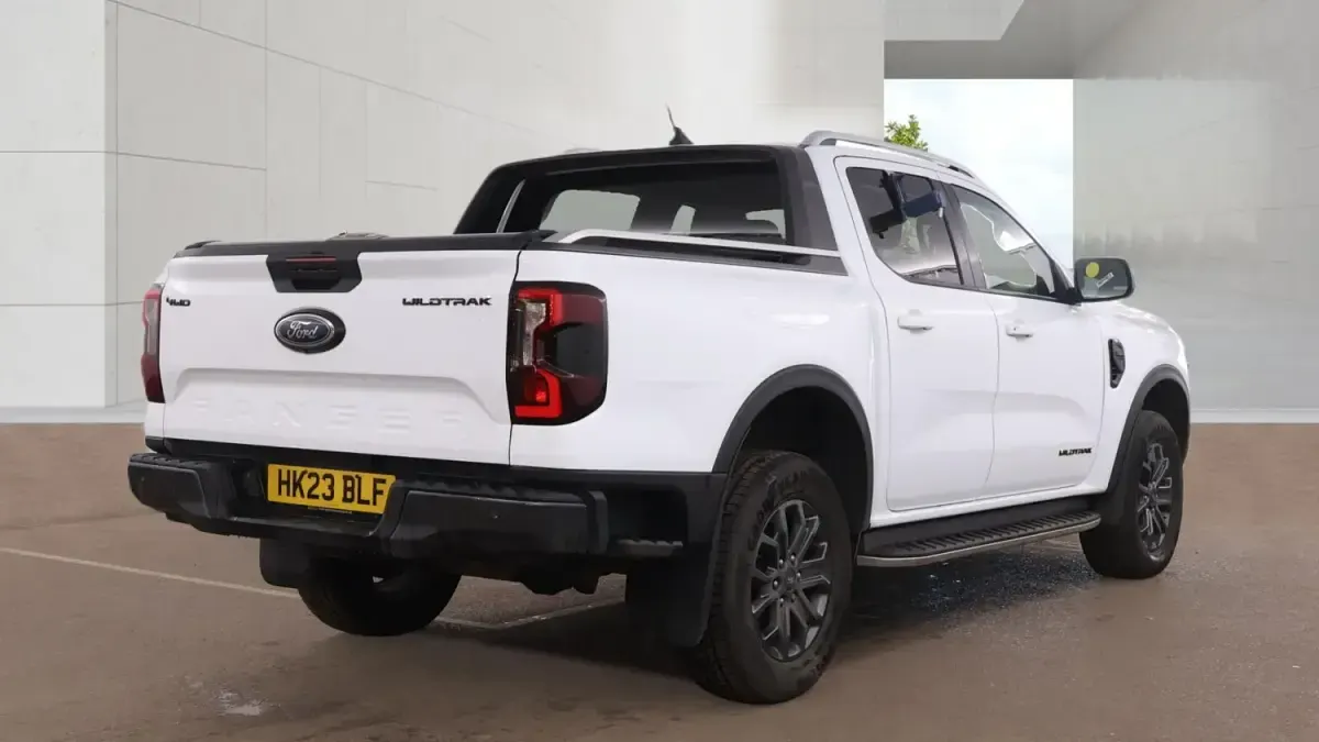 Begagnad Ford Ranger Wildtrack 2023 Vit Pickup