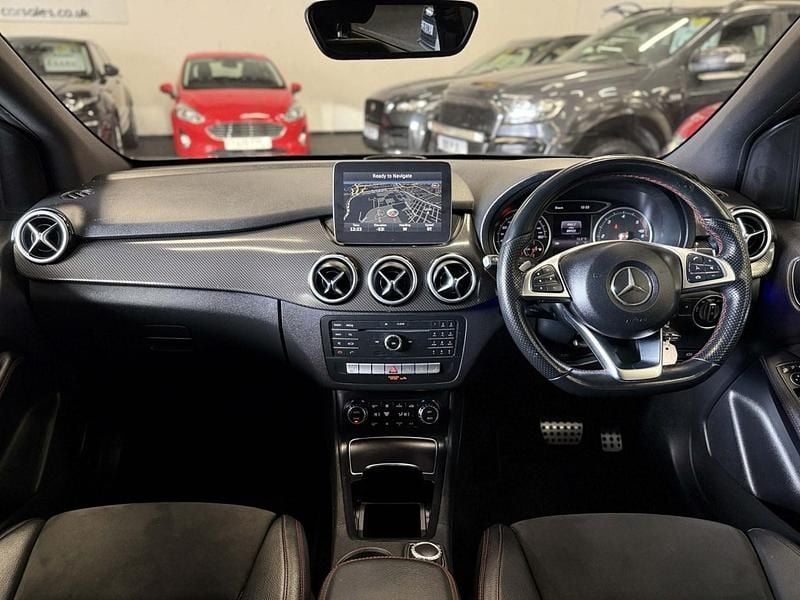 Used Mercedes B220 AMG line 2017 Black MPV