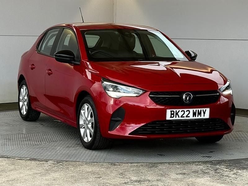 Used Vauxhall Corsa Edition 75 HP (55 kW) 2022 Red Hatchback