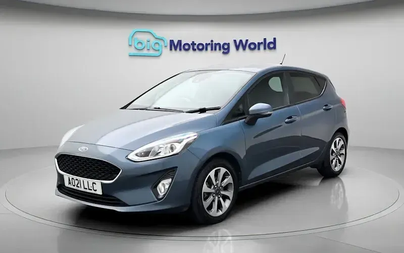 Used Ford Fiesta Trend 95 HP (69 kW) 2021 Blue Hatchback