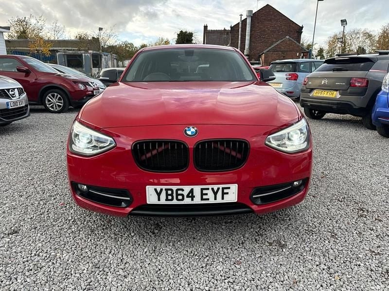 Used BMW 116 Sport Line 2015 Red Hatchback