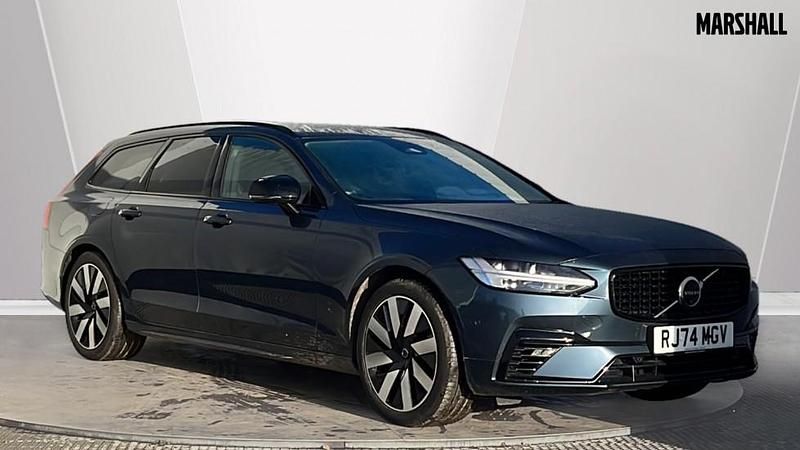 Blue Used 2024 Volvo V90 Plus Estate | £37,253 (Expensive) - Image 1/4