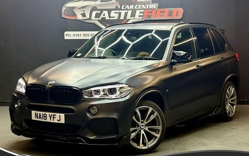 Used BMW X5 M Sport 313 HP (230 kW) 2018 Silver SUV