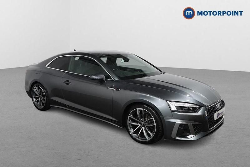Grey Used 2022 Audi A5 S-Line Coupe | £22,249 (Super price) - Image 1/4