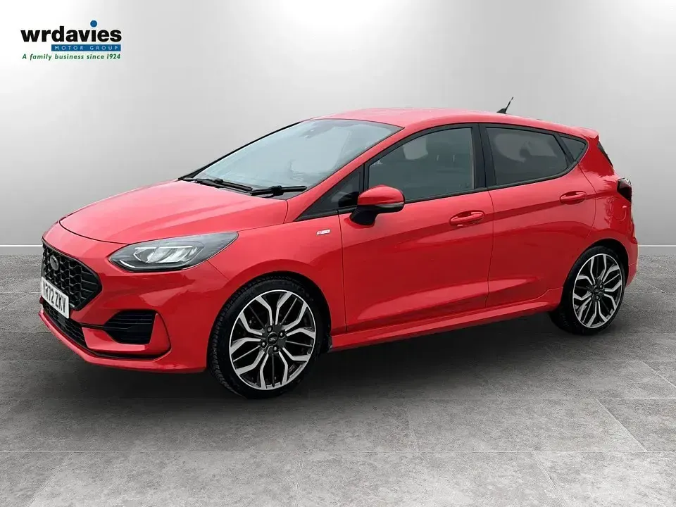 Second-hand Ford Fiesta ST-Line X 125 CP (91 kW) 2023 Roșu Hatchback