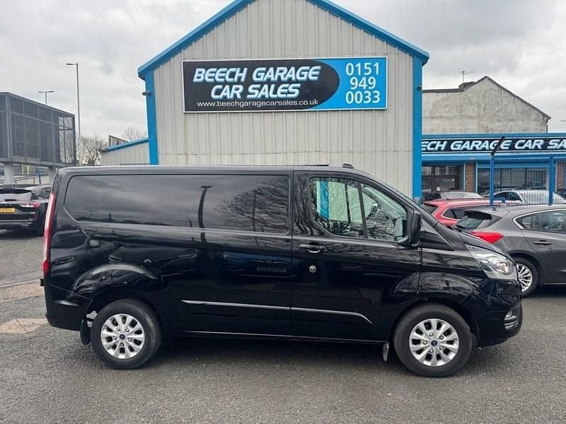 Used Ford Transit Custom Limited 130 HP (95 kW) 2023 Black Van