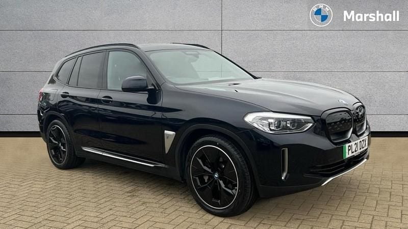 Black Used 2021 BMW iX3 Sport Line SUV | £27,421 (Fair price) - Image 1/4