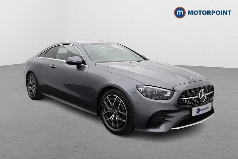 Grey Used 2021 Mercedes E220 AMG Line Premium Coupe | £26,999 (Fair price) - Image 1/4