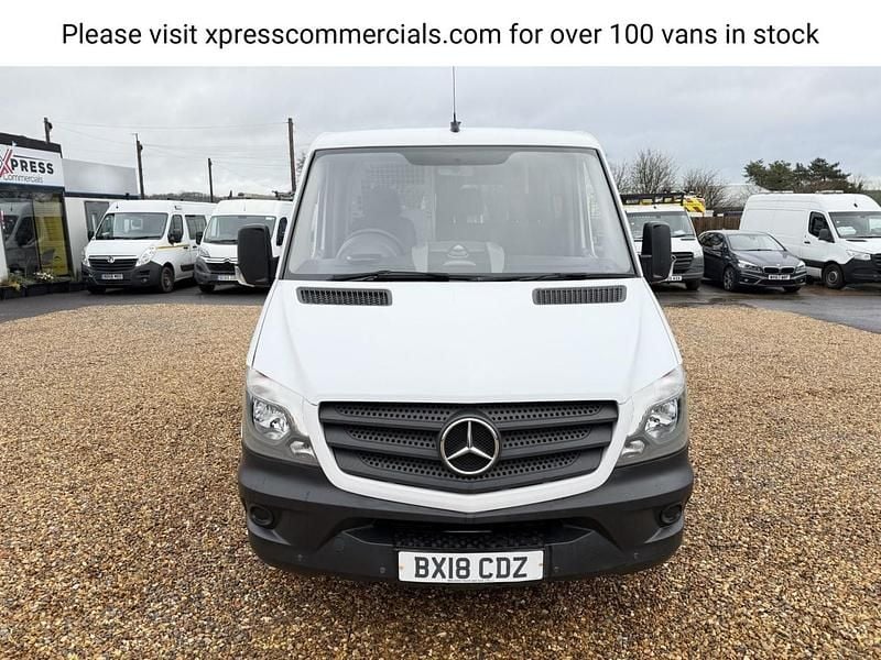 Used Mercedes Sprinter 163 HP (119 kW) 2018 White Van