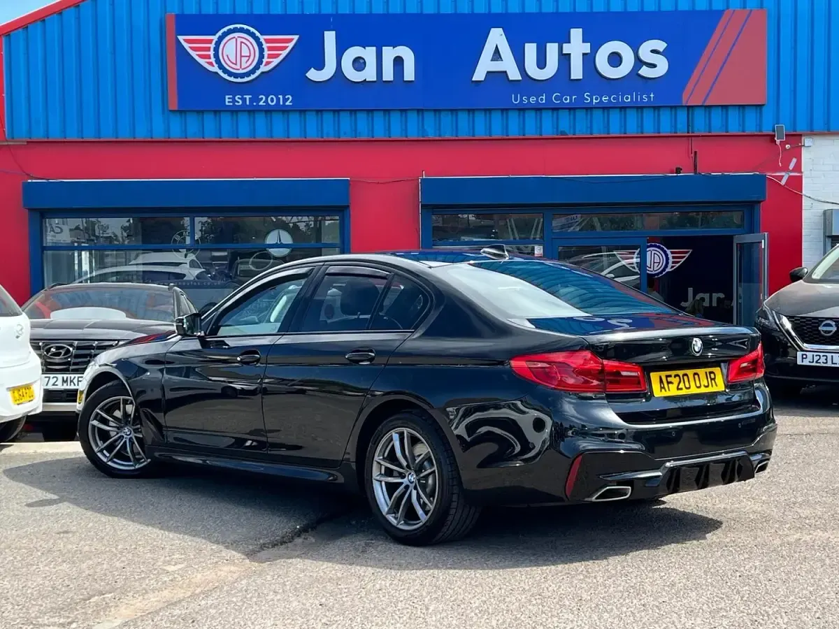 Used BMW 520 M Sport 2020 Black Sedan
