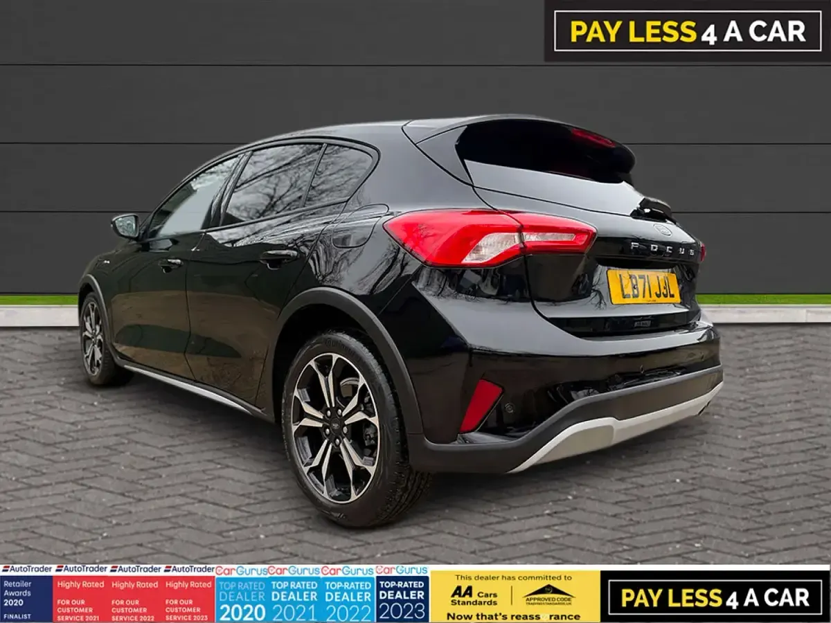 Used Ford Focus Active X 125 HP (91 kW) 2021 Black Hatchback