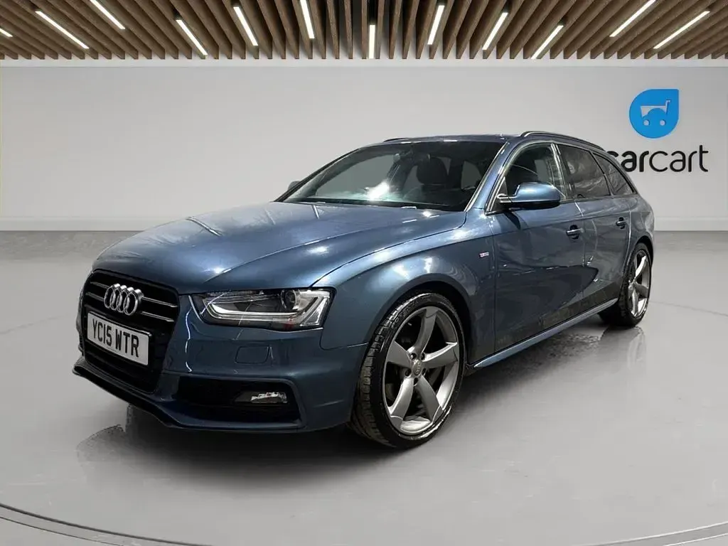 Used Audi A4 Black Edition 150 HP (110 kW) 2015 Blue Estate