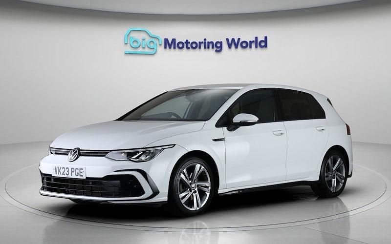 Used VW Golf VIII R-line 150 HP (110 kW) 2023 White Hatchback