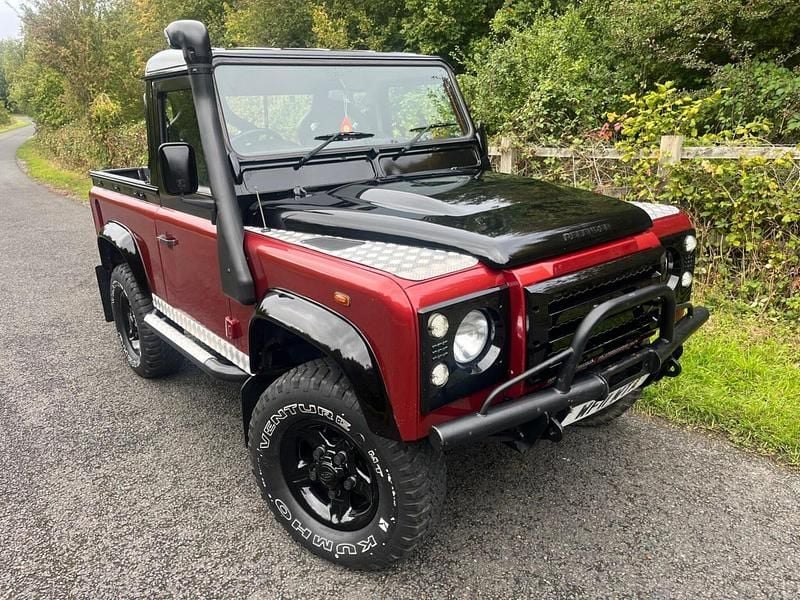 Red Used 2011 Land Rover Defender SUV | £19,990 (Fair price) - Image 1/4