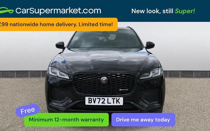 Used Jaguar F-Pace R-Dynamic 204 HP (150 kW) 2022 Black SUV