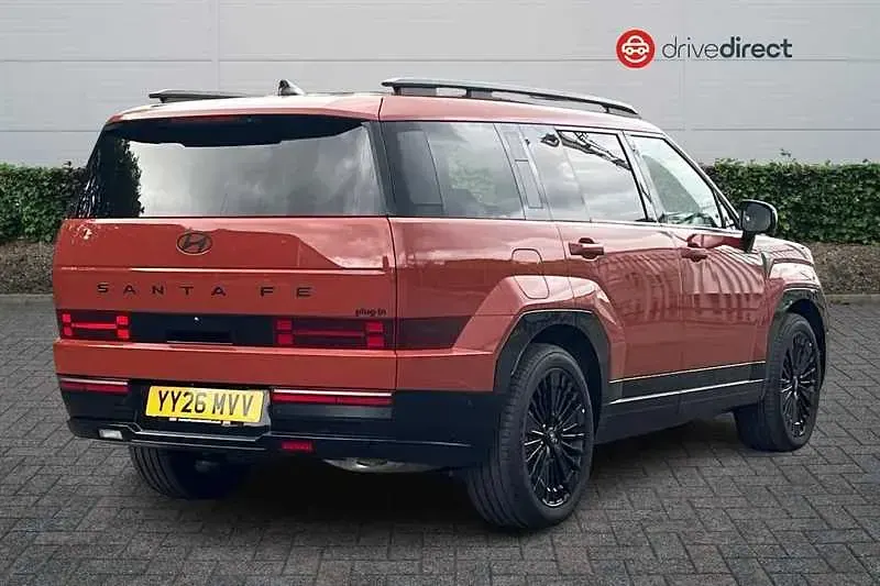 New Hyundai Santa Fe 2026 Orange SUV