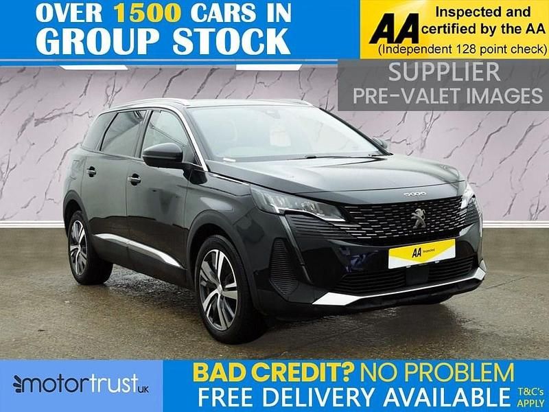 Used Peugeot 5008 Allure Premium 130 HP (95 kW) 2021 Black SUV