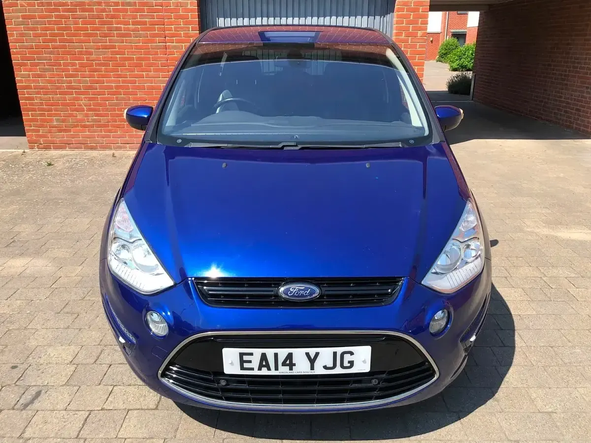 Used Ford S-MAX Titanium 115 HP (84 kW) 2014 Blue MPV