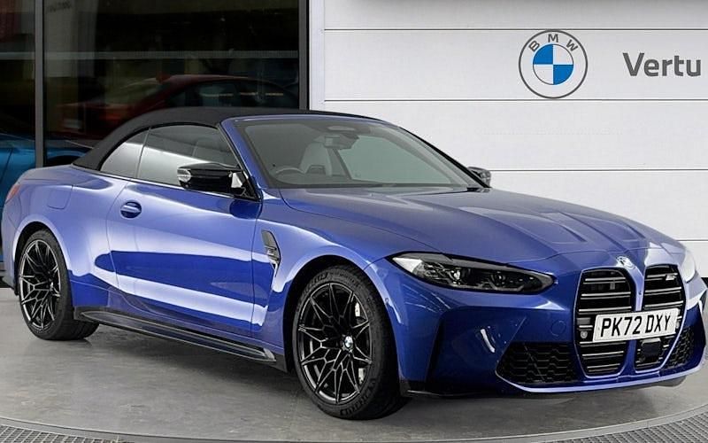 Used BMW M4 Cabriolet Competition Edition 510 HP (375 kW) 2022 Blue Cabriolet