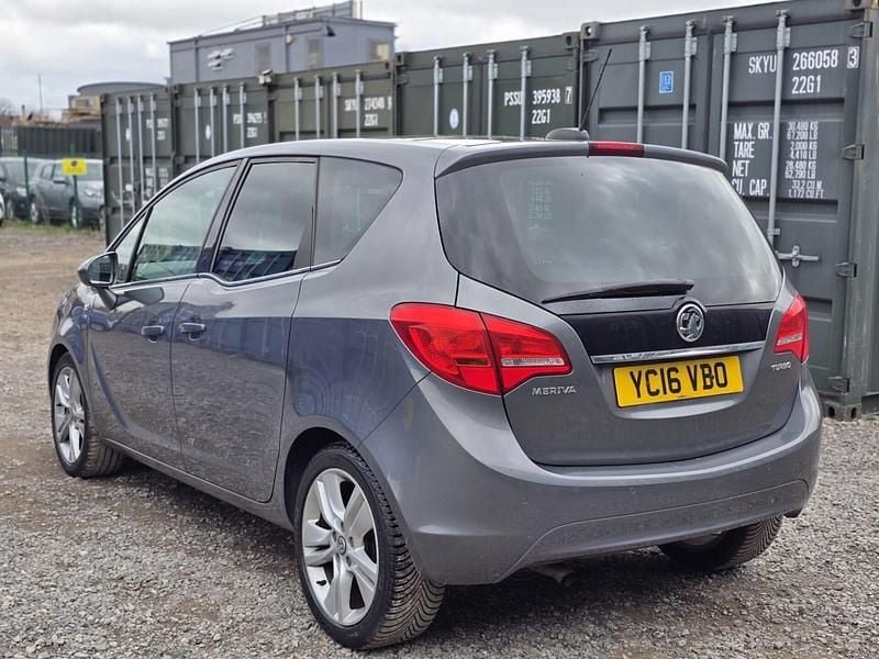 Used Vauxhall Meriva 120 HP (88 kW) 2016 Grey MPV