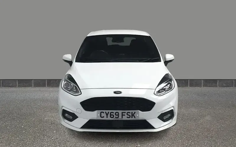 Used Ford Fiesta ST-Line 125 HP (91 kW) 2019 White Hatchback