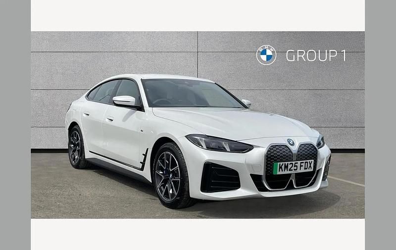 White Used 2025 BMW i4 M Sport Sedan | £38,993 (Super price) - Image 1/4