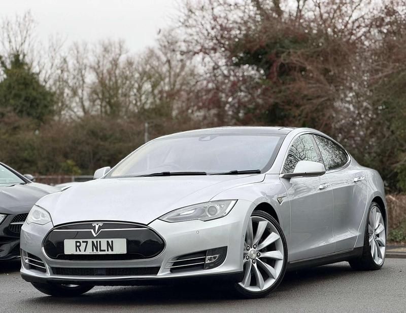 Used Tesla Model S 2015 Grey Hatchback