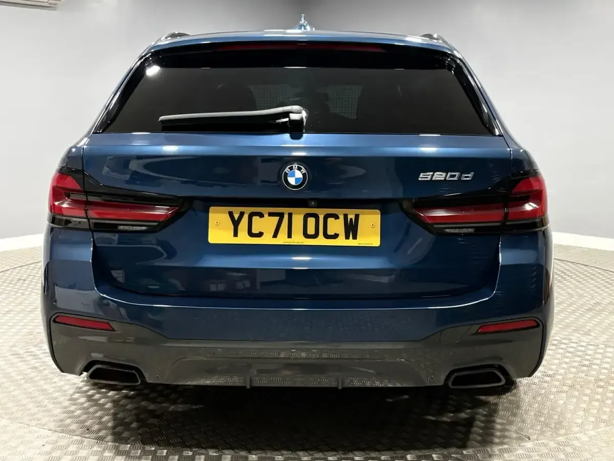 Used BMW 520 M Sport 2021 Blue Estate