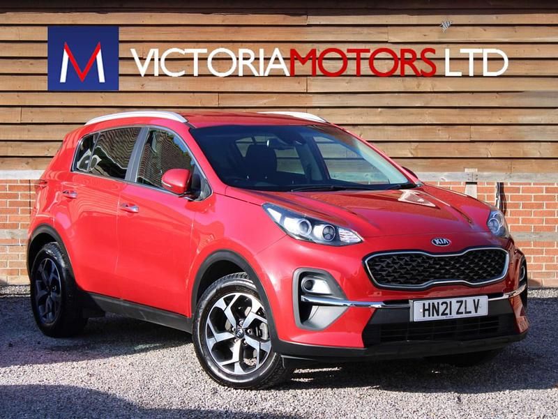 Used Kia Sportage 134 HP (98 kW) 2021 Red SUV