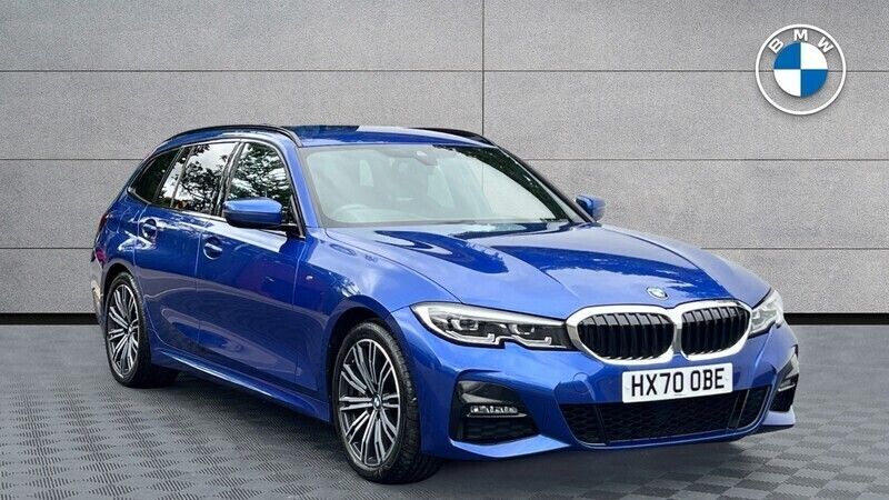 Blue Used 2020 BMW 330 M Sport Estate | £31,490 (Expensive) - Image 1/4