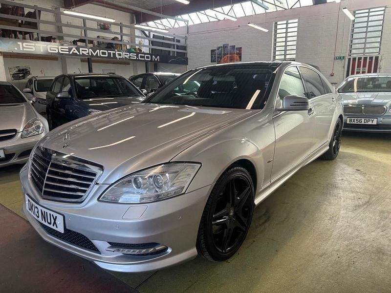 Silver Used 2013 Mercedes S350L Sport Edition Sedan | £8,975 - Image 1/4