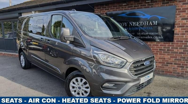 Grey Used 2022 Ford Transit Custom Limited Van | £17,990 - Image 1/3