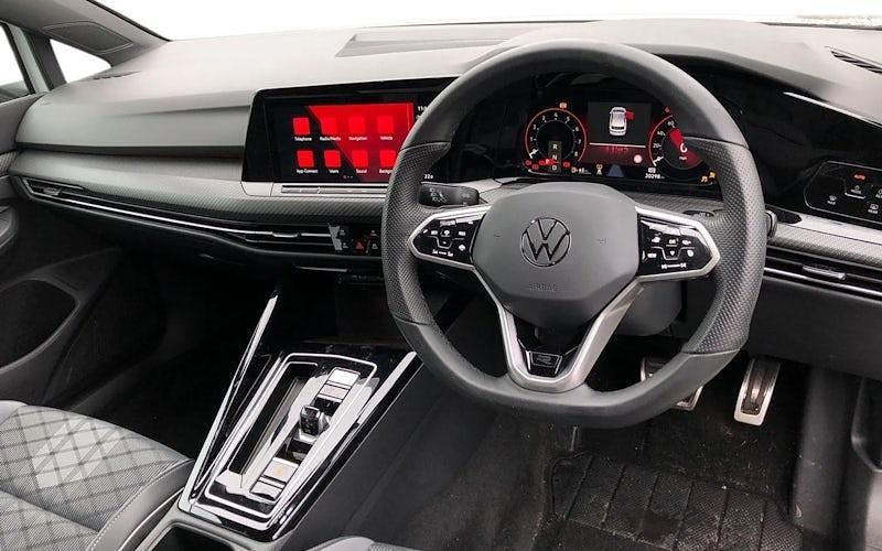 Used VW Golf VIII R-line 150 HP (110 kW) 2023 White Hatchback