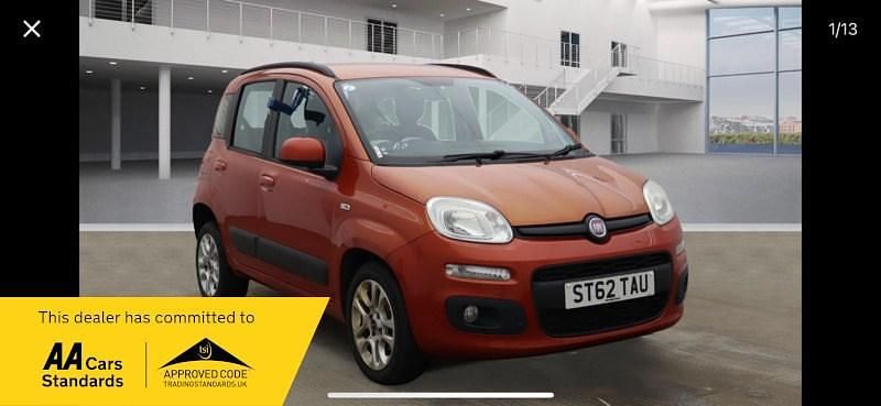 Red Used 2012 Fiat Panda Lounge Hatchback | £2,995 (Fair price) - Image 1/3