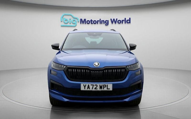 Used Skoda Kodiaq SportLine 150 HP (110 kW) 2023 Blue SUV