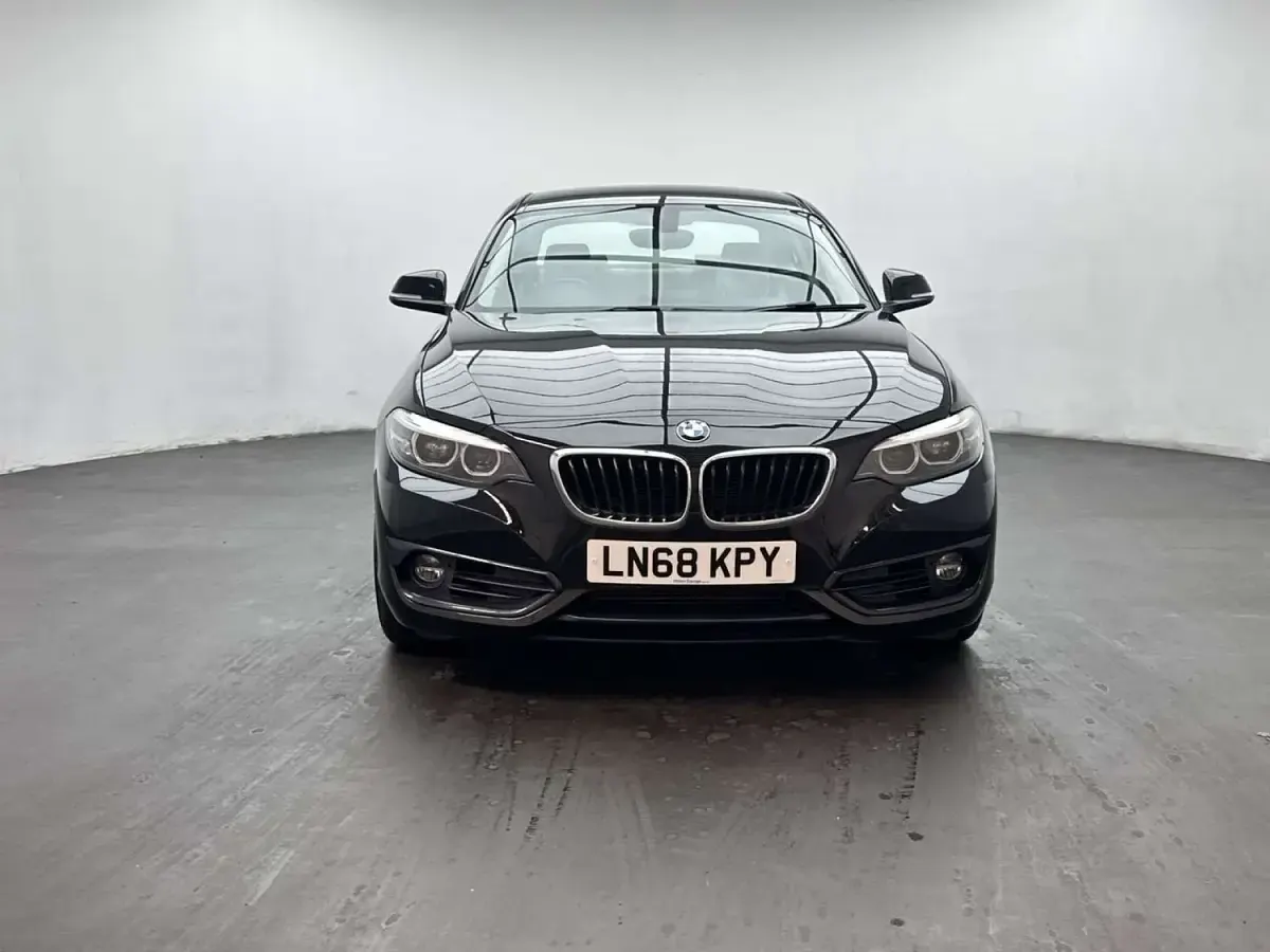 Used BMW 218 Sport Line 2018 Black Coupe