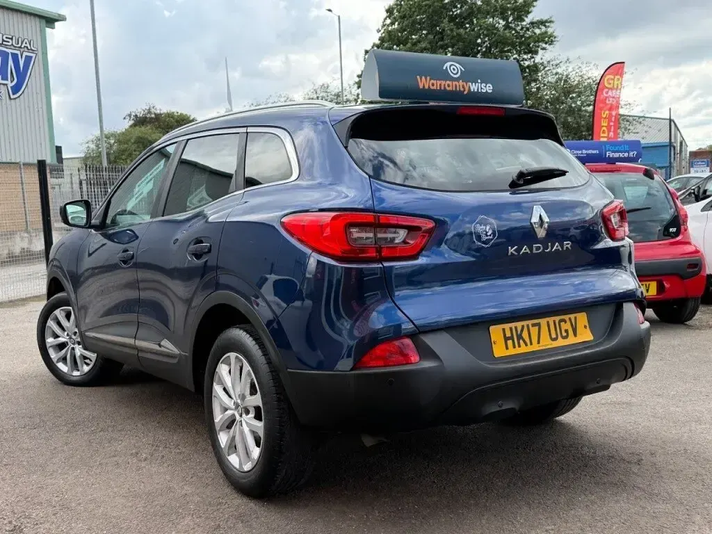 Used Renault Kadjar Dynamique 130 HP (95 kW) 2017 Blue SUV